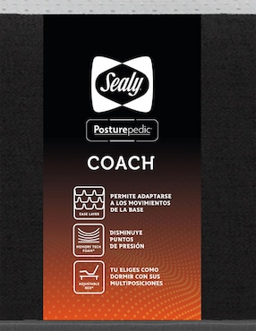 Juego de colchón y box Coach Ease Sealy