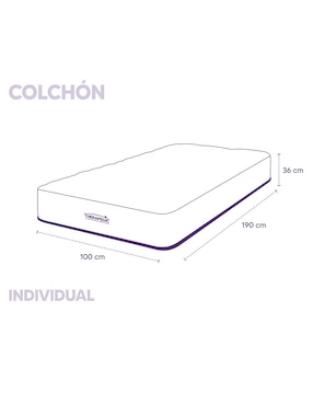 Colchón en caja Therapedic fine