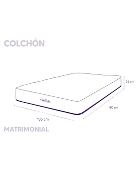 Colchón en caja Therapedic fine