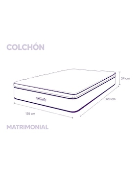 Colchón en caja Therapedic lyric