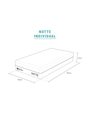 Colchón en caja Sognare notte individual