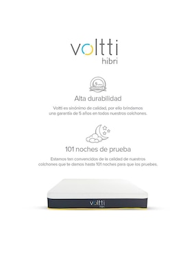 Colchón en caja Voltti hibrid