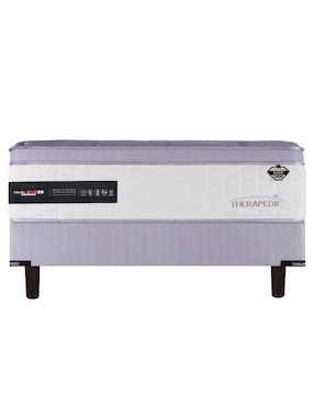Juego de colchón y box Mauve Therapedic