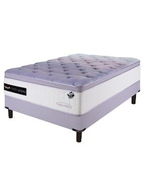 Juego de colchón y box Mauve Therapedic