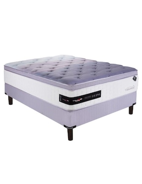 Juego de colchón y box Mauve Therapedic