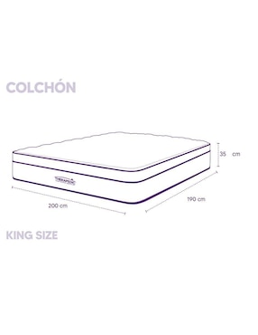 Colchón regular Therapedic fancy