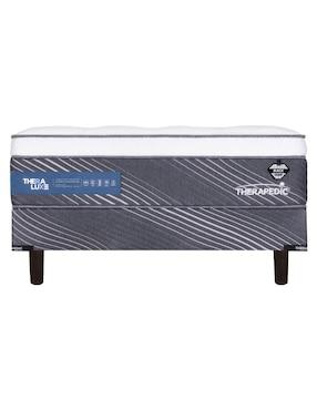 Juego de colchón y box Fancy Therapedic