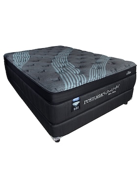 Juego de colchón y box Dual Confort Restonic