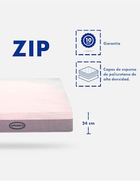 Colchón en caja America zip