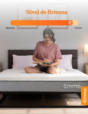 Colchón en caja Emma Sleep Hybrid Premium+ confort firme