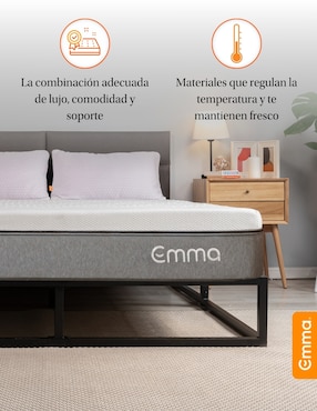 Colchón en caja Emma Sleep Hybrid Premium+ confort firme