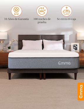 Colchón en caja Emma Sleep hybrid diamond