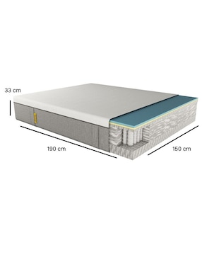Colchón en caja Emma Sleep hybrid diamond