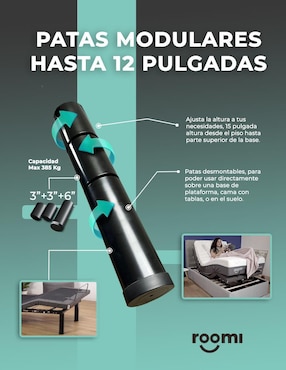 Cama eléctrica Roomi Premium S655