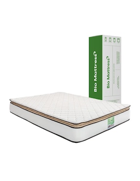 Colchón En Caja Bio Mattress Cottron Confort Medio