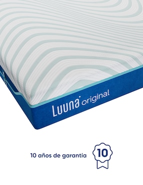 Colchón en caja Luuna original firme cooling