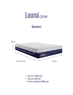 Colchón en caja Luuna one suave