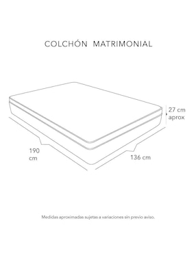 Colchón regular Spring Air mónaco
