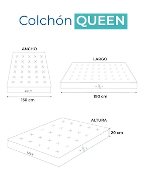 Colchón en caja Magic Comfort zelt