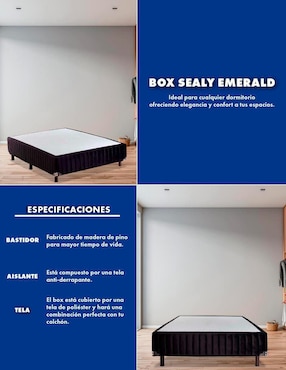 Box Sealy Emerald