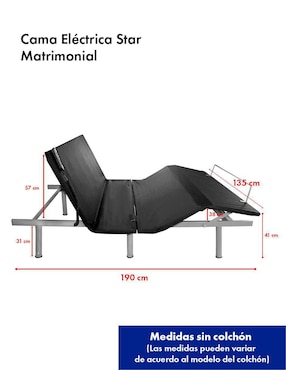 Cama eléctrica Dormimundo Star