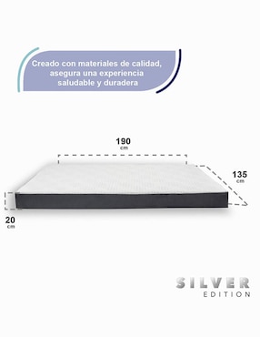 Colchón en caja Silver Edition