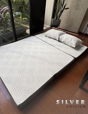 Colchón plegable Silver Edition pack más almohada