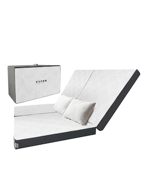Colchón plegable Silver Edition pack más almohada