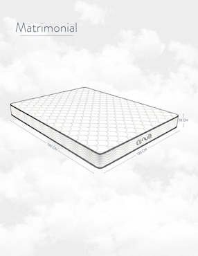 Colchón regular Cloud eco hybrid