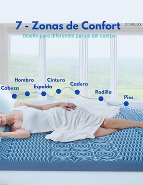 Colchoneta Zomilux confort suave