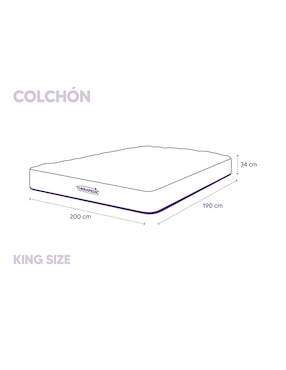 Colchón regular Therapedic evan