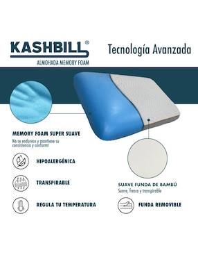 Almohada Kashbill firmeza media