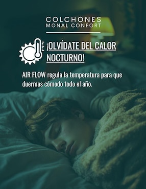 Colchón en caja Monal Confort jade
