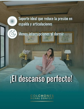 Colchón en caja Monal Confort granito