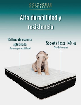 Colchón en caja Monal Confort renace