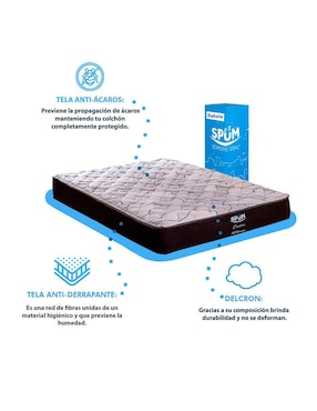 Juego de colchón y box Dakota Dormimundo