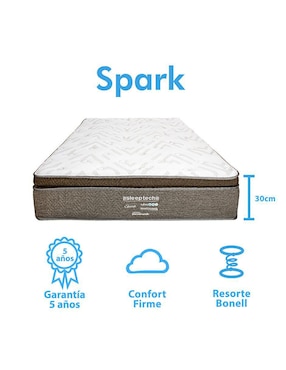 Juego de colchón y box Spark Dormimundo