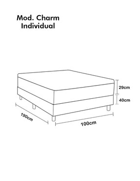 Juego de colchón y box Charm Dormimundo