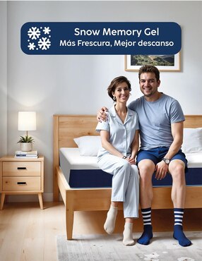 Colchón en caja Dr Joohn zen memory gel