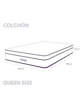 Colchón regular Therapedic tamayo
