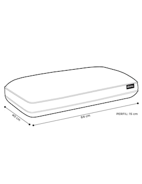 Almohada Tempur Prolo+Cooling firmeza media