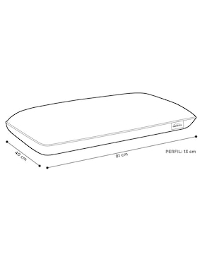 Almohada Tempur Breeze Prolo firmeza media