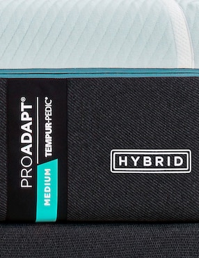 Colchón regular Tempur proadapt medium hybrid