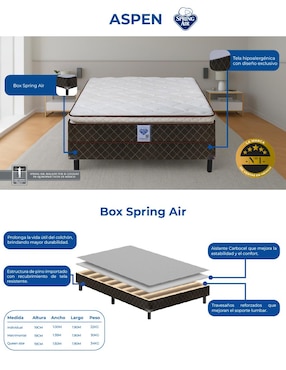 Box Spring Air Aspen