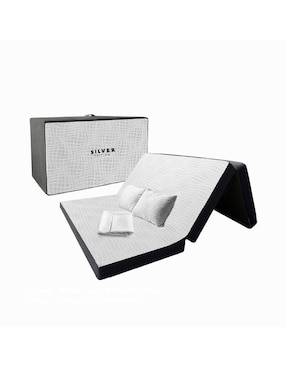 Colchón plegable Silver Edition + almohada + sabana