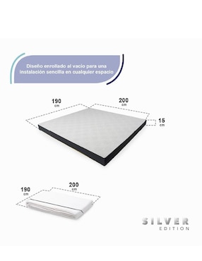 Colchón en caja Silver Edition + sábana