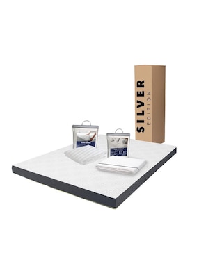 Colchón en caja Silver Edition + sábana + protector