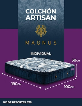 Colchón regular Magnus artisan