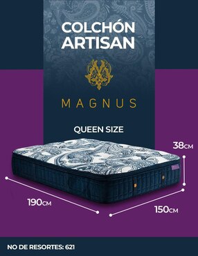 Colchón regular Magnus artisan