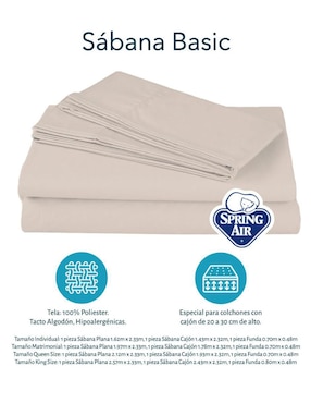 Juego de colchón y box Prestige Spring Air